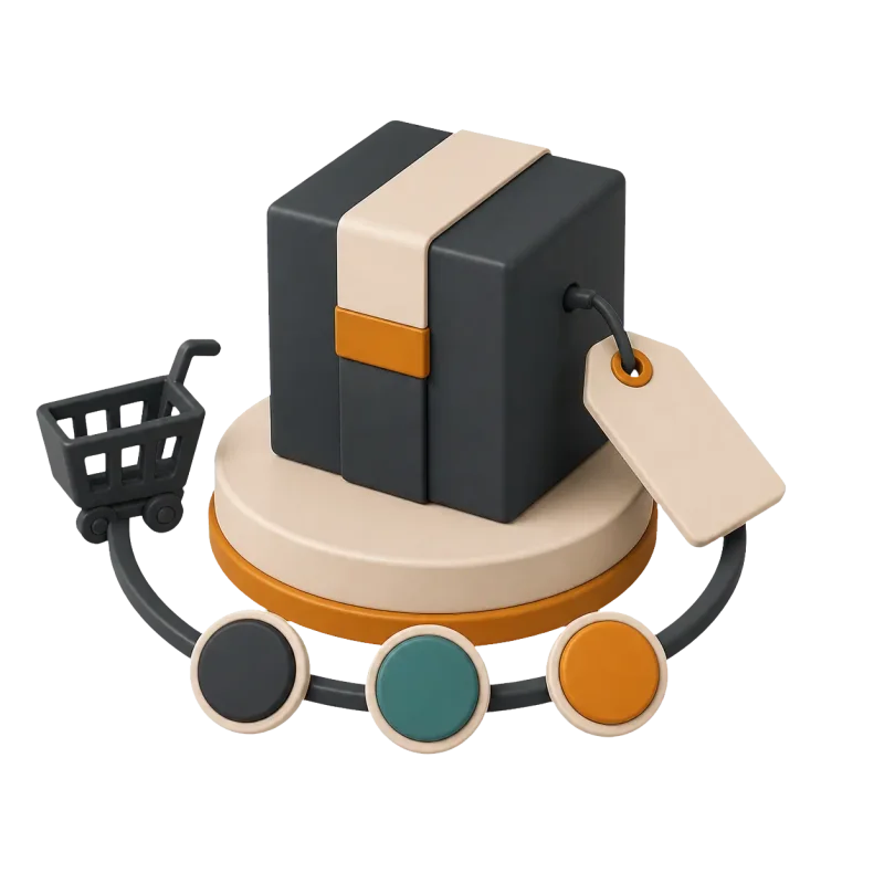 Visualization for the page: Products in AI answers