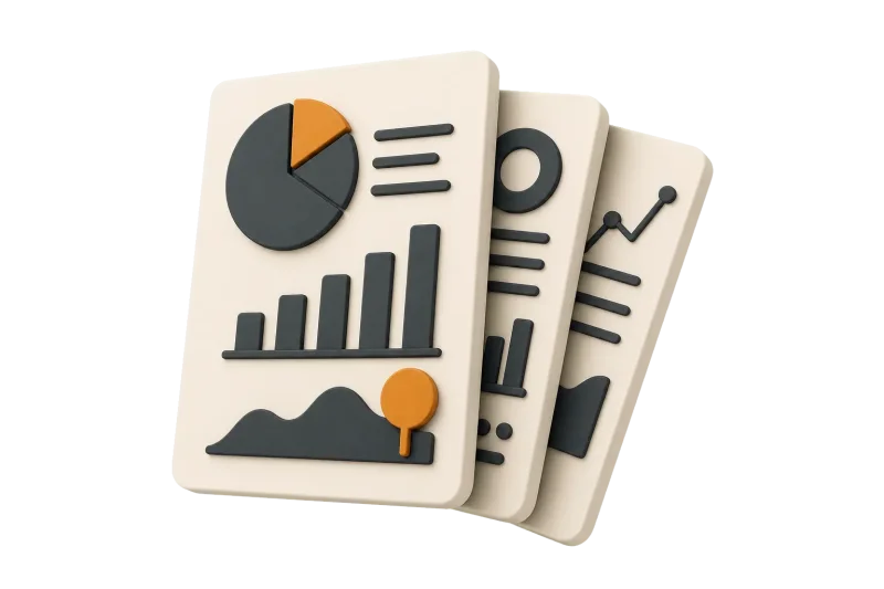 Visualization for the page: Reporting for every decision